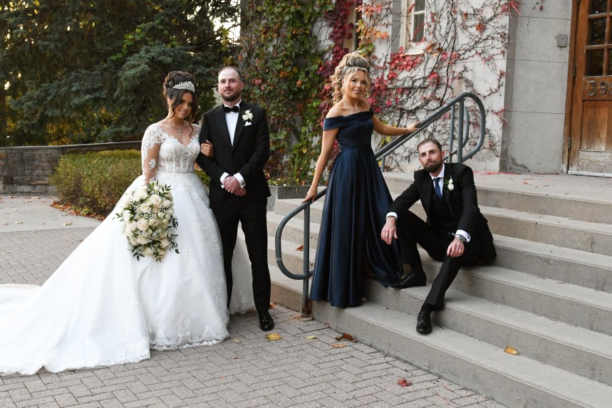 Beautiful wedding at The Old Courthouse by Columbia Photos