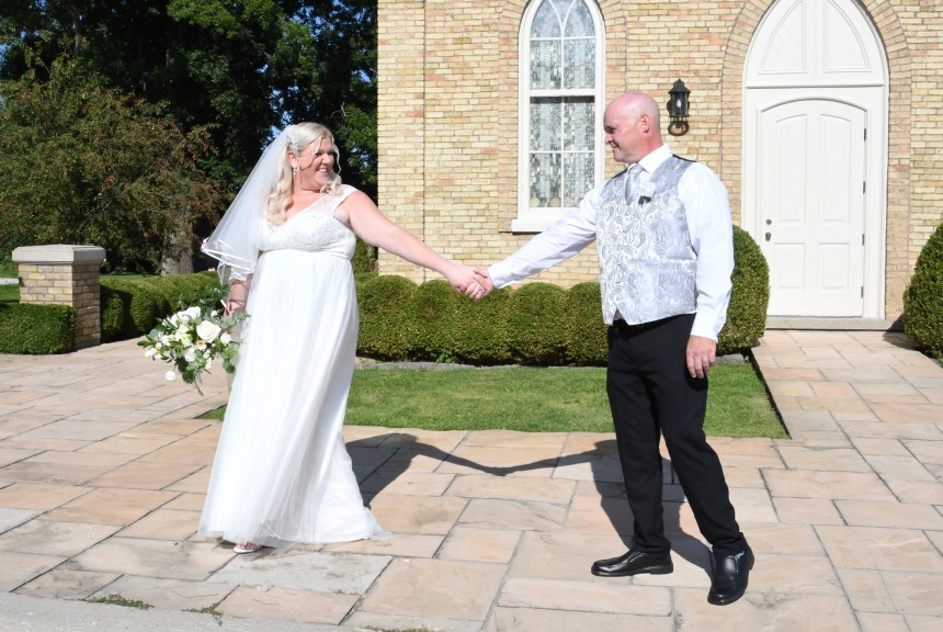Beautiful wedding photography at The Rose Chapel by Columbia Photos of London Ontario