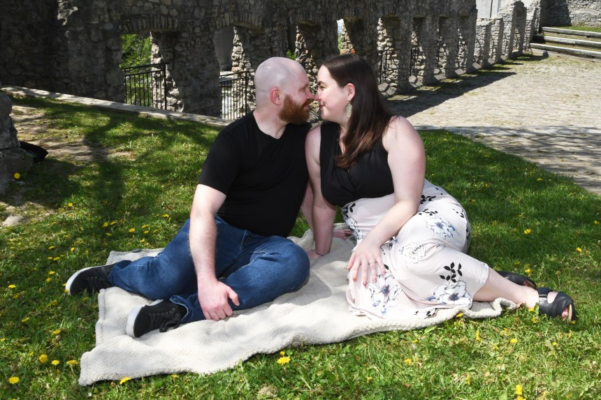 Engagement Photography at Mill Race Park by Columbia Photos