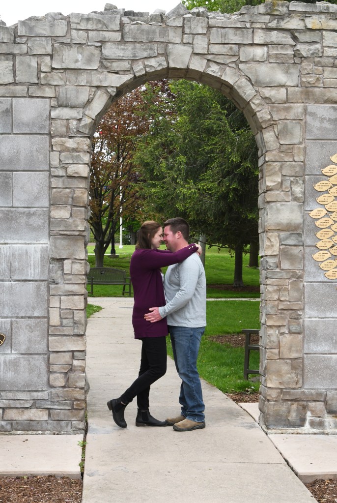 Pinafore Park engagement photo session by Columbia Photos in London, Ontario