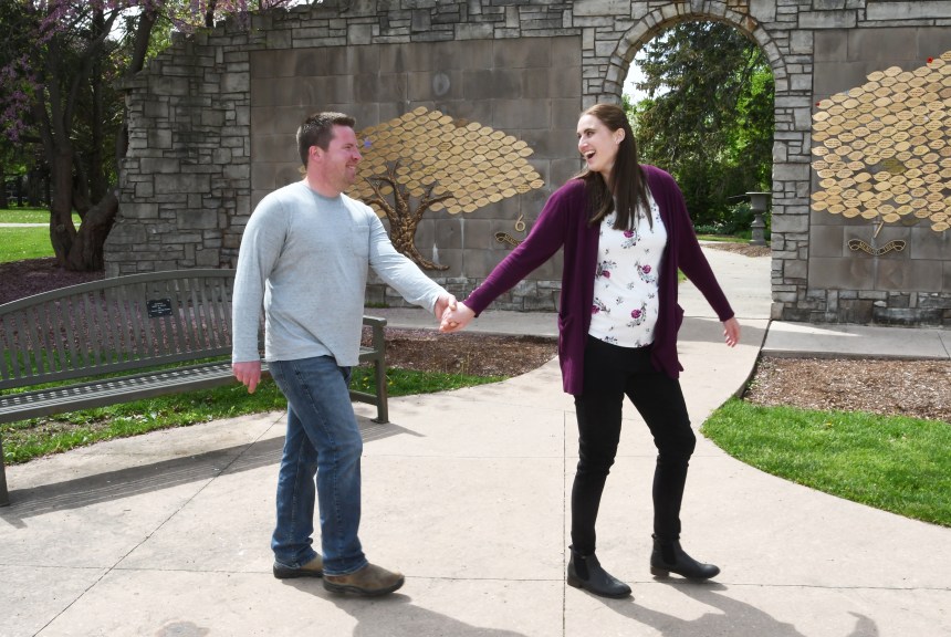 Pinafore Park engagement photo session by Columbia Photos in London, Ontario