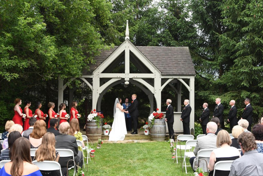 Beautiful wedding at Bellamere Winery and Event Centre by Columbia Photos of London Ontario