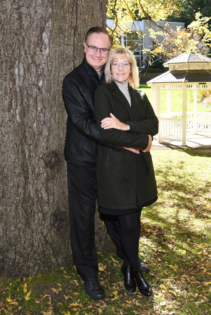 Beautiful Fall engagement photo session at The Civic Garden Complex by Columbia Photos of London Ontario