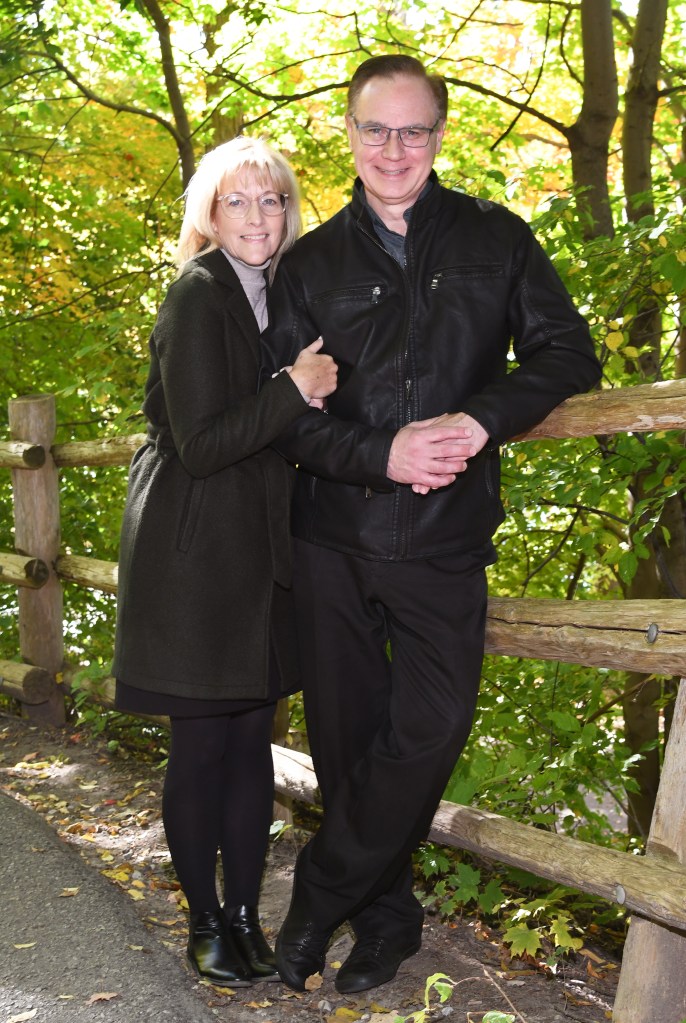 Beautiful Fall engagement photo session at The Civic Garden Complex by Columbia Photos of London Ontario