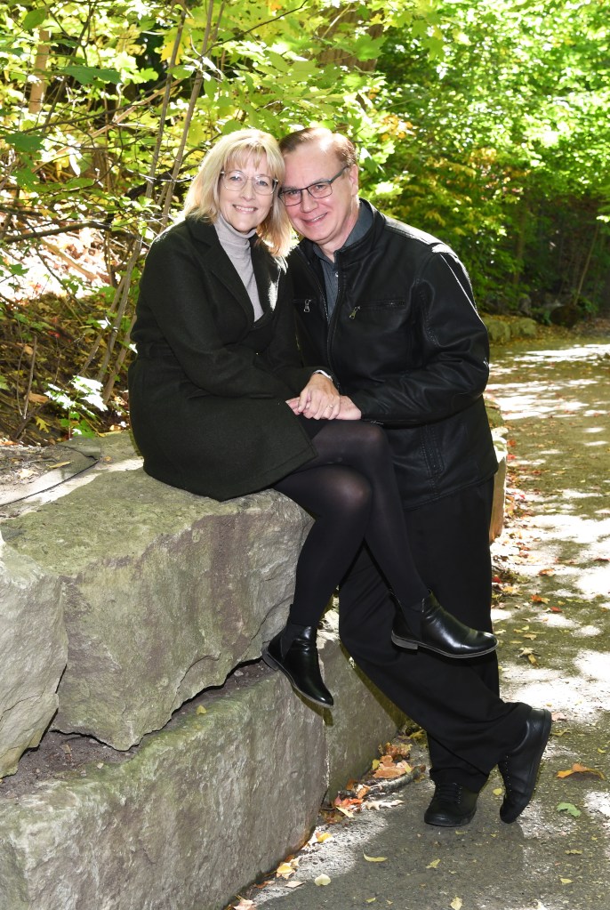 Beautiful Fall engagement photo session at The Civic Garden Complex by Columbia Photos of London Ontario