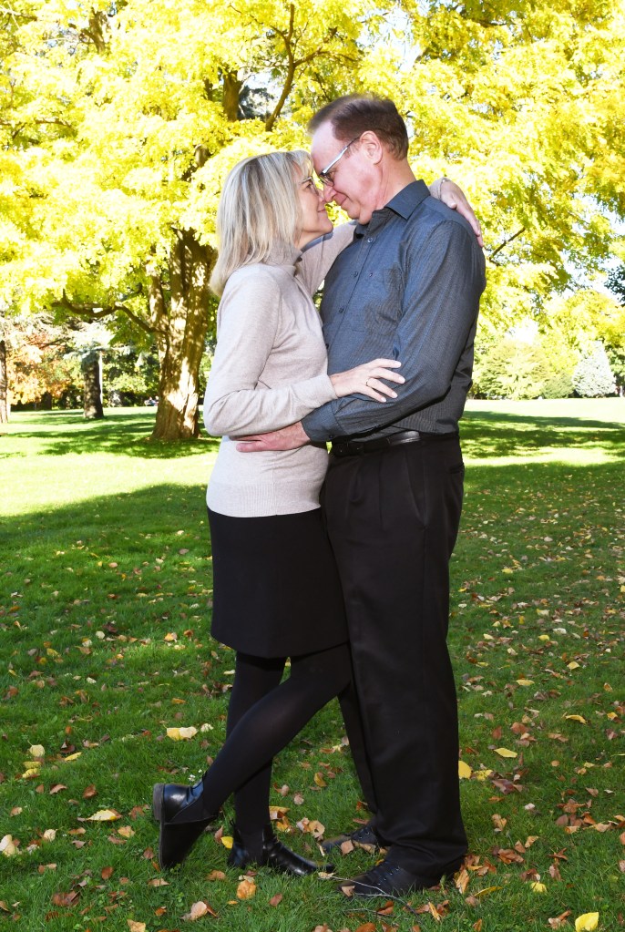 Beautiful Fall engagement photo session at The Civic Garden Complex by Columbia Photos of London Ontario