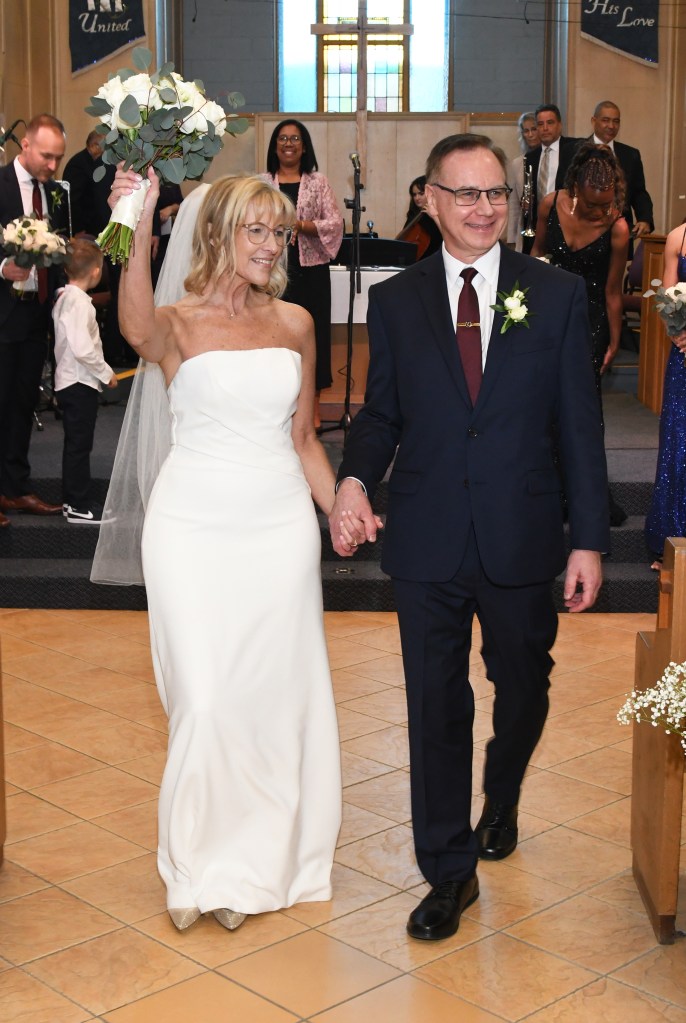 Lovely wedding photo at Byron United Church by Columbia Photos of London Ontario