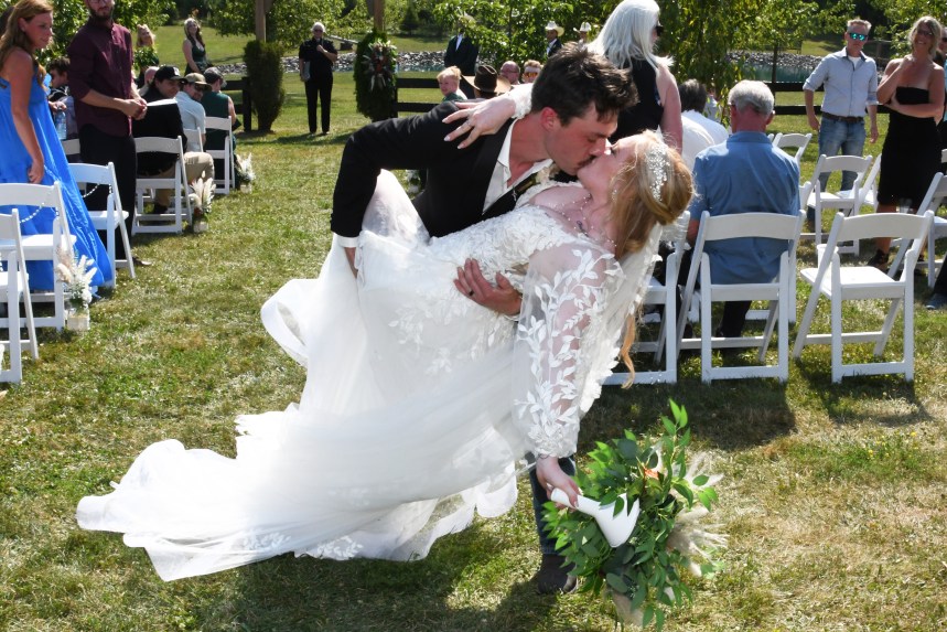 Beautiful country wedding at The Century Barn by Columbia Photos of London Ontario
