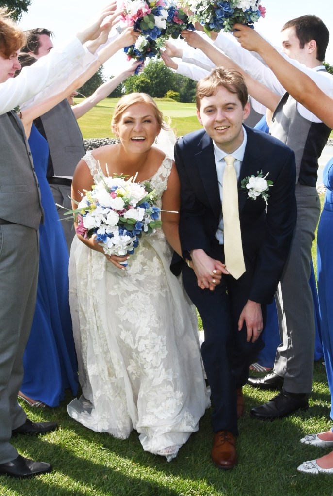 Lovely wedding photo at The Highland Country Club by Columbia Photos in London Ontario