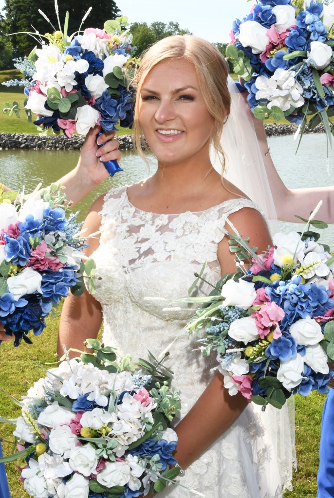 Lovely wedding photo at The Highland Country Club by Columbia Photos in London Ontario