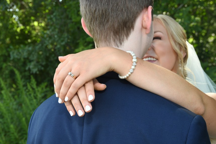 Lovely wedding photo at The Highland Country Club by Columbia Photos in London Ontario