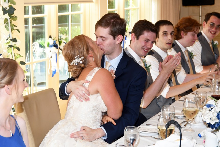Lovely wedding photo at The Highland Country Club by Columbia Photos in London Ontario