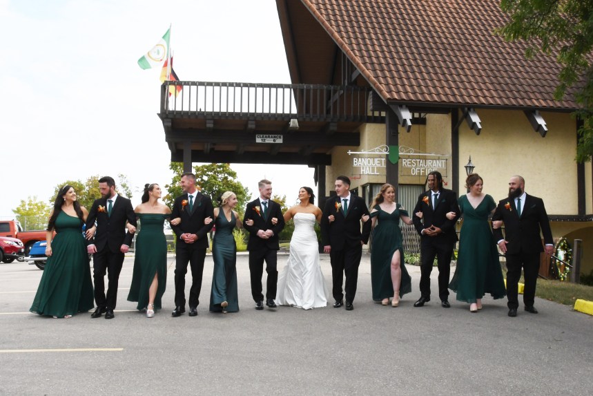 Beautiful wedding at The Concordia Club in Kitchener Ontario by Columbia Photos