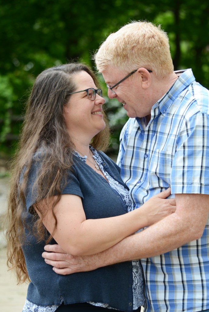 Beautiful engagement photo session at The Civic Garden Complex in London Ontario.