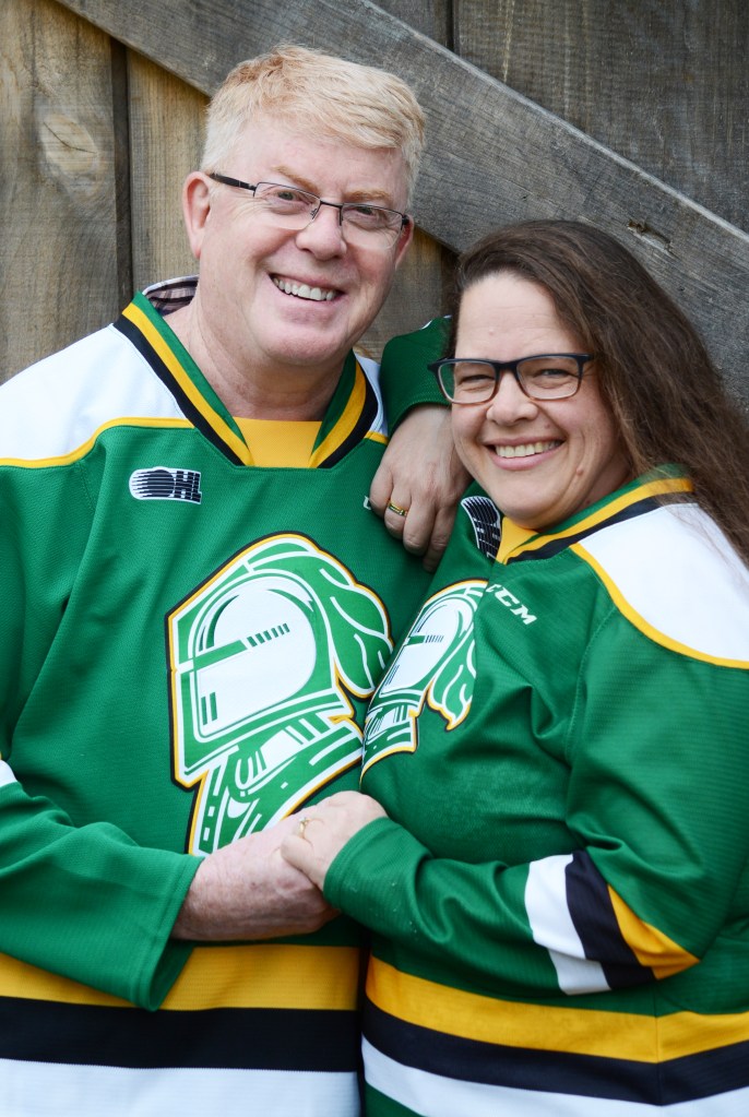 Beautiful engagement photo session at The Civic Garden Complex in London Ontario.