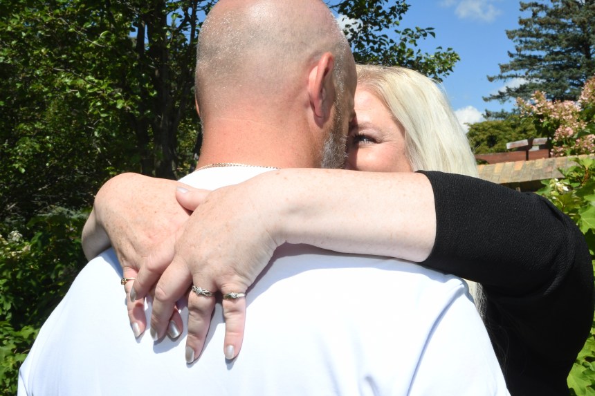 Beautiful engagement photo session at The Civic Garden Complex by Columbia Photos of London Ontario