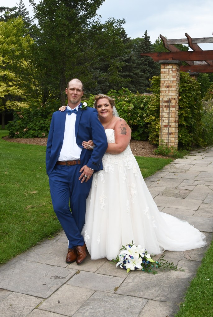 Wedding photo at the Civic Garden Complex by Columbia Photos of London Ontario