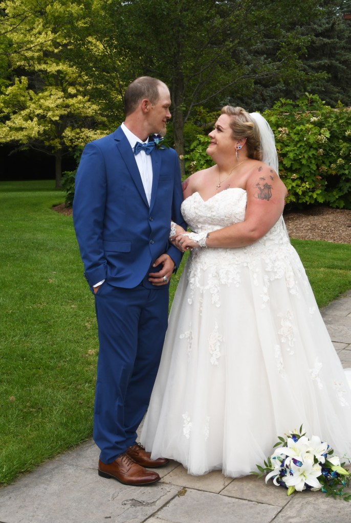 Wedding photo at the Civic Garden Complex by Columbia Photos of London Ontario