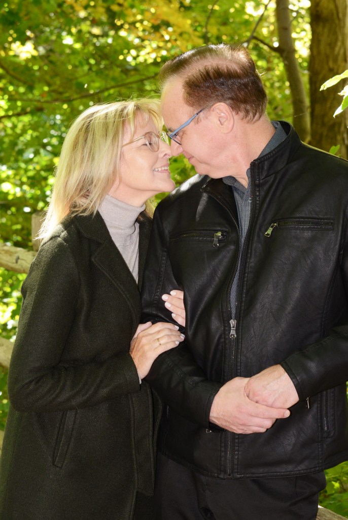 Beautiful Fall engagement photo session at The Civic Garden Complex by Columbia Photos of London Ontario