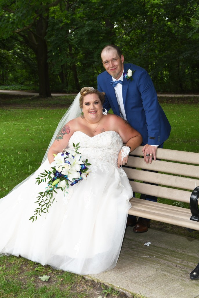 Wedding photo at the Civic Garden Complex by Columbia Photos of London Ontario