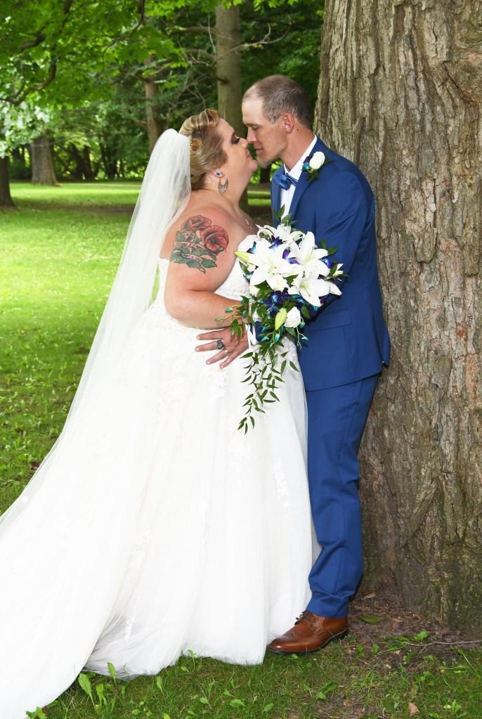 Wedding photo at the Civic Garden Complex by Columbia Photos of London Ontario