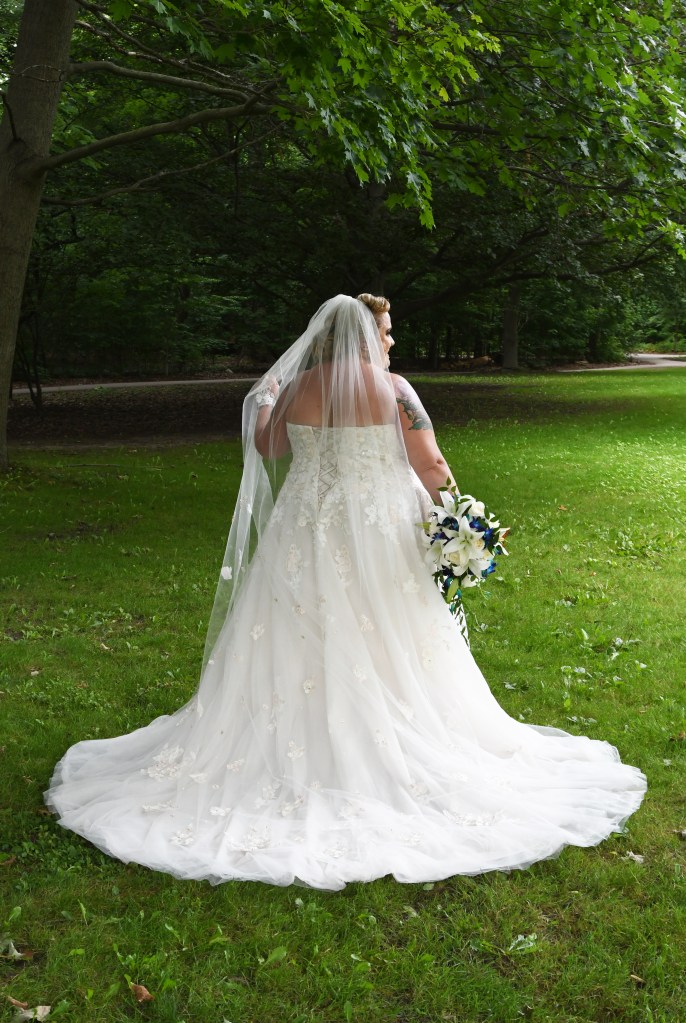 Wedding photo at the Civic Garden Complex by Columbia Photos of London Ontario