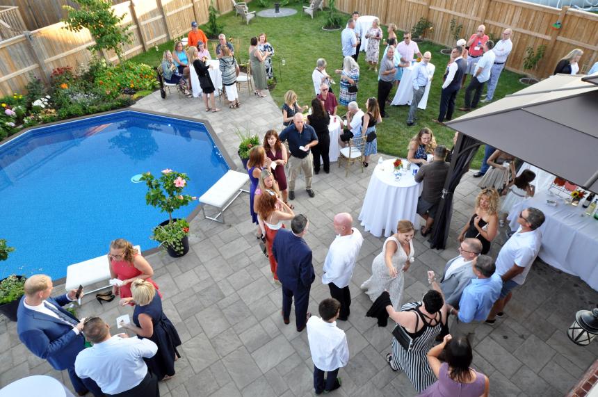 Wedding photographers London Ontario. Great country wedding photos by Columbia Photos.